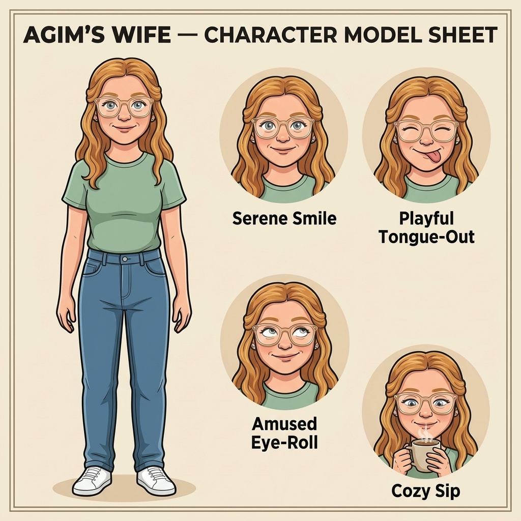 AGIM's Wife Model Sheet